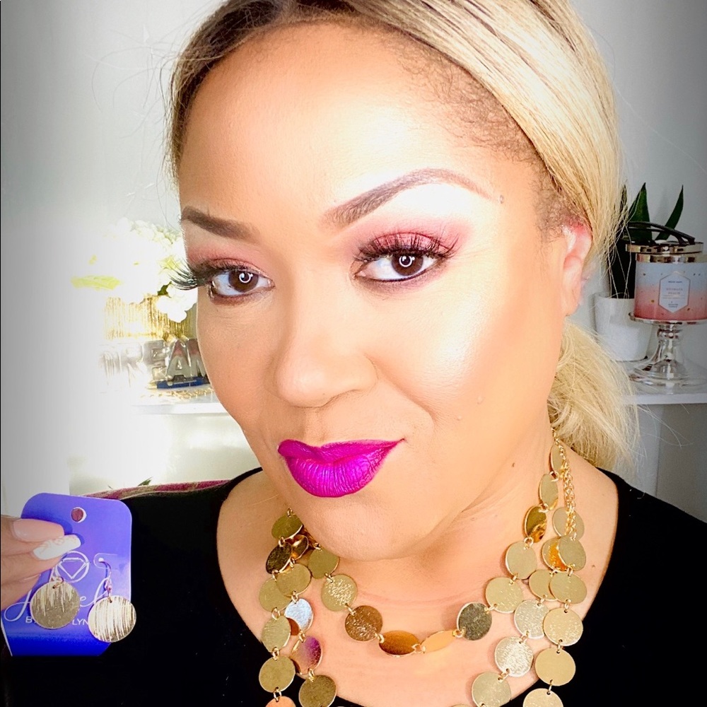 Gold Coin Necklace Set